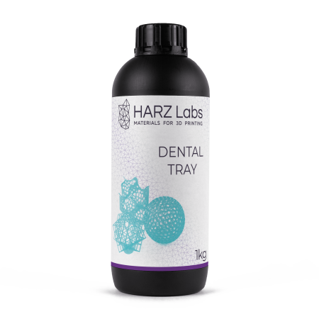 HARZ Labs Dental Tray – Фотополимер для настольных LCD/DLP