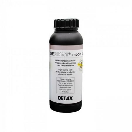 DETAX Freeprint model UV - 3D материал для моделирования, серый, 1 кг