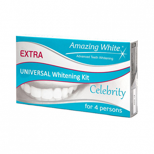 Amazing White Universal Whitening Kit Celebrity EXTRA - набор для клиническ...