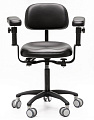 Mercury STANDART Black — Стул микроскописта